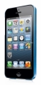 Пластиковый чехол на заднюю крышку iPhone 5 / 5S Capdase Karapace Jacket Silva Satin, цвет blue (KPIH5-SA03)