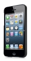 Пластиковый чехол на заднюю крышку iPhone 5 / 5S Capdase Karapace Jacket Touch, цвет black (KPIPT5-T101)