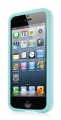 Пластиковый чехол на заднюю крышку iPhone 5 / 5S Capdase Polimor Jacket Polishe, цвет blue (PMIH5-51CC)