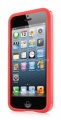 Пластиковый чехол на заднюю крышку iPhone 5 / 5S Capdase Polimor Jacket Polishe, цвет red (PMIH5-5199)