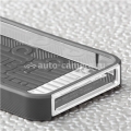 Пластиковый чехол на заднюю крышку iPhone 5 / 5S Case Mate POP! with Stand, цвет white/titanium grey (CM022368)