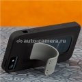 Пластиковый чехол на заднюю крышку iPhone 5 / 5S Case Mate SNAP, цвет black/titanium grey (CM022506)