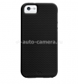 Пластиковый чехол на заднюю крышку iPhone 5 / 5S Case Mate Tough, цвет black/black (CM022627)