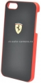 Пластиковый чехол на заднюю крышку iPhone 5 / 5S Ferrari Hard Scuderia, цвет Black (FESCHCP5BL)