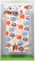 Пластиковый чехол на заднюю крышку iPhone 5 / 5S iCover Cats Comics, цвет white (IP5-DEM-CO57)