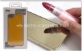 Пластиковый чехол на заднюю крышку iPhone 5 / 5S iCover Combi Mirror, цвет Gold/Gold (IP5-CP-GD/GD)