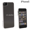 Пластиковый чехол на заднюю крышку iPhone 5 / 5S iCover Combi Mirror, цвет White/Silver