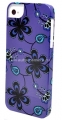 Пластиковый чехол на заднюю крышку iPhone 5 / 5S iCover Paisley Design02 (IP5-DEG-PE02)