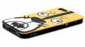 Пластиковый чехол на заднюю крышку iPhone 5 / 5S PURO Crazy ZOO, цвет желто-белый (IPC5TIGER)