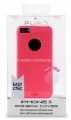 Пластиковый чехол на заднюю крышку iPhone 5 / 5S PURO Easy Chic Rainbow cover, цвет красный (IPC5RBRED)