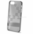 Пластиковый чехол на заднюю крышку iPhone 5 / 5S PURO Swarovski Crystal Cover Dama 144 кристалла, цвет black (IPC5CRYBLKSW1)