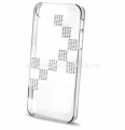 Пластиковый чехол на заднюю крышку iPhone 5 / 5S PURO Swarovski Crystal Cover Dama 144 кристалла, цвет clear (IPC5CRYTRSW1)