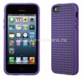 Пластиковый чехол на заднюю крышку iPhone 5 / 5S Speck PixelSkin HD, цвет Grape Purple (SPK-A0682)