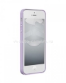 Пластиковый чехол на заднюю крышку iPhone 5 / 5S Switcheasy Kirigami, цвет Lavender Wings (SW-BUTKI5-PU)