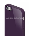 Пластиковый чехол на заднюю крышку iPhone 5 / 5S Switcheasy Nude, цвет Purple (SW-NUI5-PU)