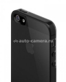 Пластиковый чехол на заднюю крышку iPhone 5 / 5S Switcheasy Nude, цвет Ultra Black (SW-NUI5-UB)