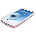 Пластиковый чехол на заднюю крышку Samsung Galaxy S3 (i9300) SGP Ultra Thin Air Series, цвет розовый (SGP09225)