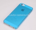 Пластиковый чехол-накладка для iPhone 5 / 5S Caze Zero, цвет blue