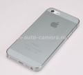 Пластиковый чехол-накладка для iPhone 5 / 5S Caze Zero, цвет grey