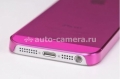 Пластиковый чехол-накладка для iPhone 5 / 5S Caze Zero, цвет pink