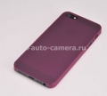 Пластиковый чехол-накладка для iPhone 5 / 5S Caze Zero Matte, цвет pink
