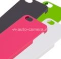 Пластиковый чехол-накладка для iPhone 5 / 5S DAAV Soft Touch, цвет White (D-AI5-RFC-White)