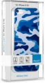 Пластиковый чехол-накладка для iPhone 5 / 5S Deppa Military case, цвет khaki blue