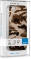 Пластиковый чехол-накладка для iPhone 5 / 5S Deppa Military case, цвет khaki brown
