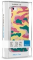 Пластиковый чехол-накладка для iPhone 5 / 5S Deppa Military case, цвет khaki red