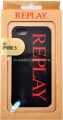 Пластиковый чехол-накладка для iPhone 5 / 5S Replay Logo, цвет Black (133REH588.01)