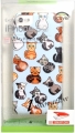 Пластиковый чехол-накладка для iPhone 5C iCover Cats Comics, цвет sky blue (IPM-DEM-CO04/SB)