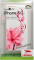 Пластиковый чехол-накладка для iPhone 5C iCover Flower, цвет pink (IPM-HP-FB/PK)