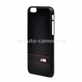 Пластиковый чехол-накладка для iPhone 6 BMW M-Collection Hard Carbon, цвет Black (BMHCP6MCC)
