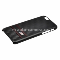 Пластиковый чехол-накладка для iPhone 6 BMW M-Collection Hard Carbon, цвет Black (BMHCP6MCC)