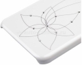 Пластиковый чехол-накладка для iPhone 6 iCover Swarovski New Design SW13, цвет White (IP6/4.7-SW13-WT)