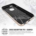 Пластиковый чехол-накладка для iPhone 6 SGP-Spigen Neo Hybrid Metal, цвет Red (SGP11040)