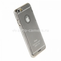 Пластиковый чехол-накладка для iPhone 6 XUNDD, цвет transparent / silver