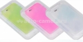 Пластиковый полупрозрачный чехол-накладка для iPhone 5 / 5S DAAV, цвет Trans (D-AI5-JSC-Trans)