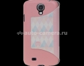 Полиуретановый чехол для Samsung Galaxy S4 (i9500) Ozaki O!coat Fancy, цвет Diamond (OC742DI) (OC742DI)
