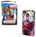 Полиуретановый чехол на заднюю крышку iPhone 4 и 4S Marvel Magneto (IP-1412)