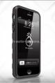 Полиуретановый чехол на заднюю крышку iPhone 5 / 5S Musubo Diamond, цвет black (MU11024BK)