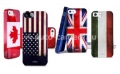 Полиуретановый чехол на заднюю крышку iPhone 5 / 5S PURO Flag Cover, цвет USA (IPC5USA1)