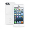 Полиуретановый чехол на заднюю крышку iPhone 5 / 5S PURO Skull Cover, цвет белый (IPC5SKULLWHI)