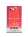 Полиуретановый чехол на заднюю крышку iPhone 5 / 5S PURO Skull Cover, цвет розовый (IPC5SKULLPNK)