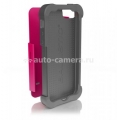 Противоударный чехол для iPhone 5 / 5S Ballistic Shell Gel (SG) Series, цвет charcoal/raspberry (SG0926-M115)