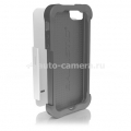 Противоударный чехол для iPhone 5 / 5S Ballistic Shell Gel (SG) Series, цвет gray/white (SG0926-M185)