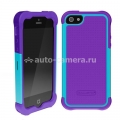 Противоударный чехол для iPhone 5 / 5S Ballistic Shell Gel (SG) Series, цвет purple/teal (SG0926-M015)