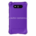 Противоударный чехол для Nokia Lumia 820 Ballistic LS Series, цвет charcoal purple (LS0922-M905)