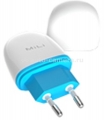 Сетевое зарядное устройство для iPhone 5 / 5S / 5C, iPad 4 и iPad mini MiLi Spark Lightning 2.1 А (HC-E50-2L)