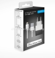 Сетевое зарядное устройство для iPhone, iPad, iPad mini и iPod Luardi HI Tech AC adapter, цвет black (luad11blk)